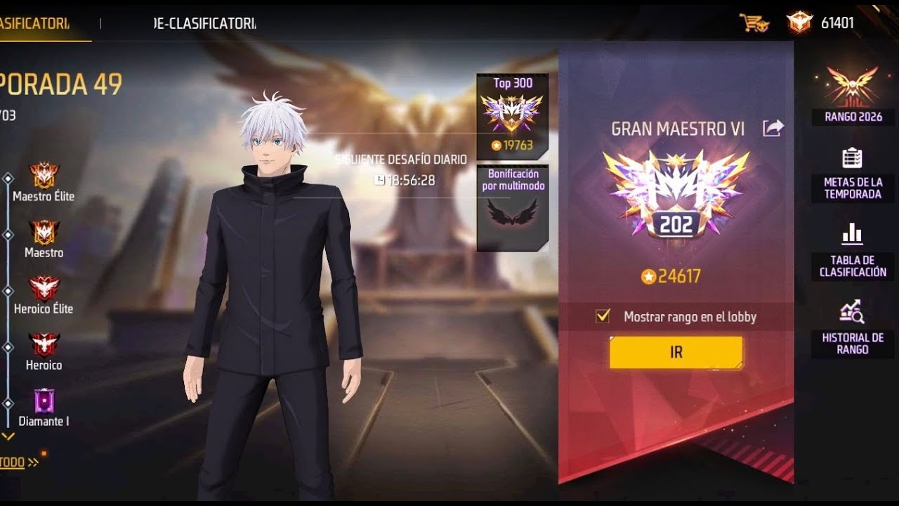 NUEVA ACTUALIZACION FREE FIRE X JJK TE ESPANDO EL DOMINIO? MARTILLO NERFEADO MUY FEO