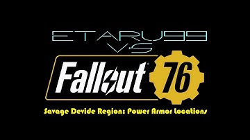 Fallout 76 [Savage Devide Power Armor] National Isolated Radio Array