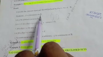 prove that every constant function is continuous