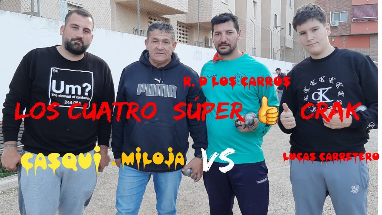 💯x💯 Semifinal Partida Súper Pata Negra , Ramón Asensi y Lucas Carretero VS Miloja y Casqui