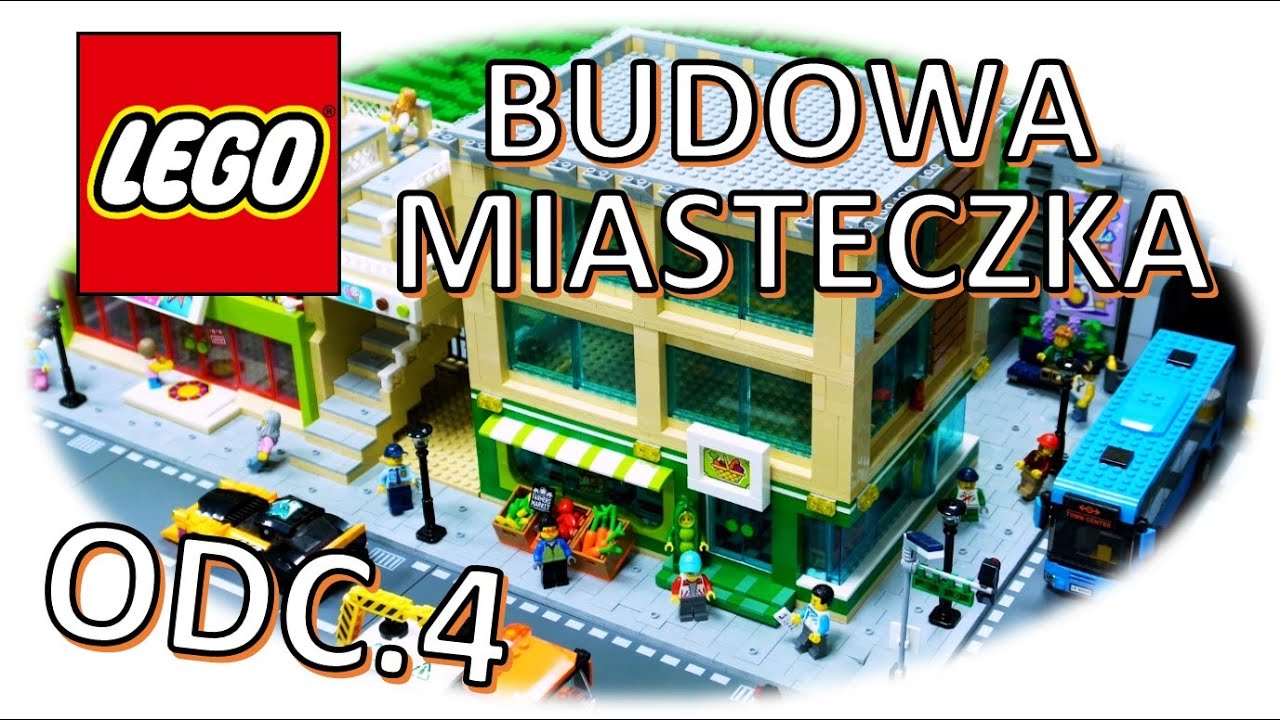 PIERWSZE SKLEPY! 💵 / BUDOWA LEGO MIASTECZKA (4)