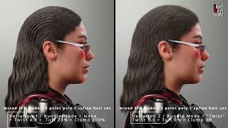 LIGHTWAVE / FIBER FX / MIXED 2 POINT POLY CHAIN AND SPLINE V5