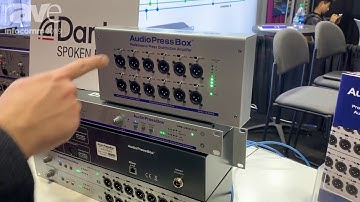 InfoComm 2019: AudioPressBox Intros New APB-112SB-D and APB-112OW-D Dante-Enabled Press Boxes
