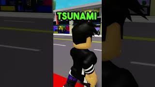 THIS BUTTON MAKES TSUNAMI in BROOKHAVEN! #shorts screenshot 5