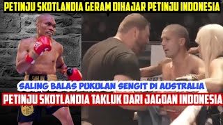 Duel Ganas🥊Petinju Skotlandia Takluk Dari Jagoan Indonesia Di Tinju Dunia