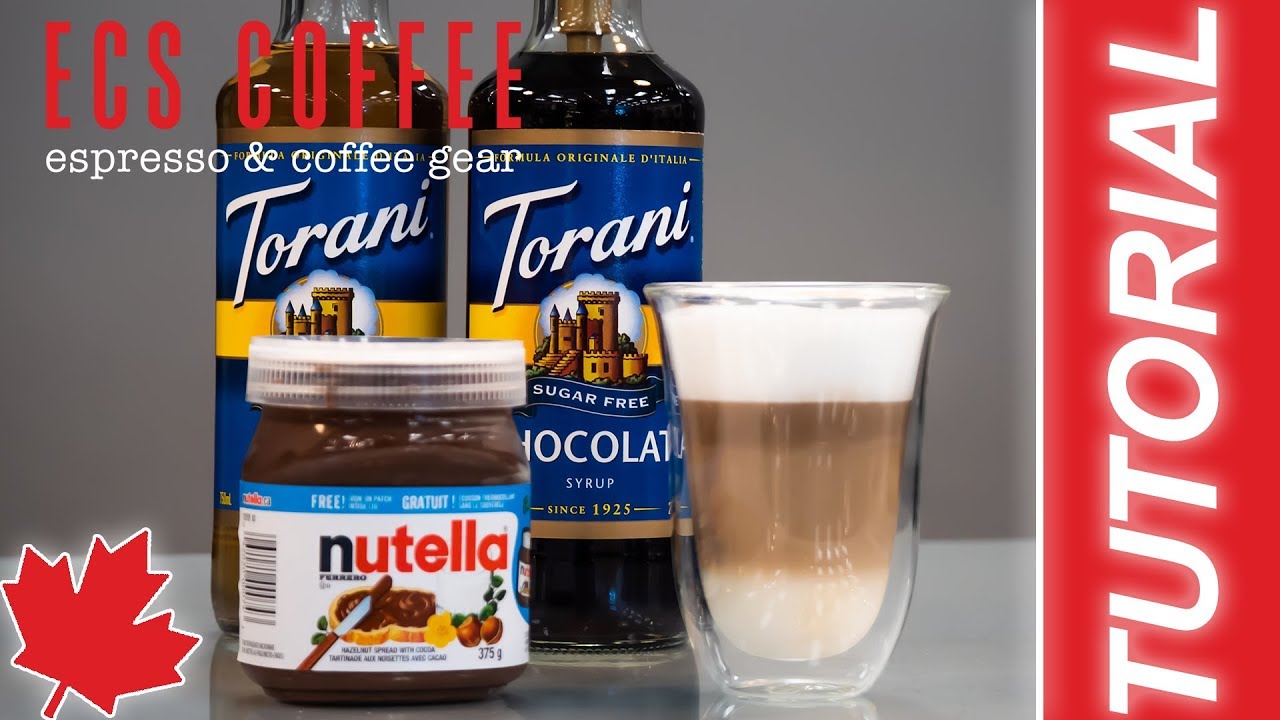 How to make Nutella Latte SUGAR FREE! Breville Barista Pro! YouTube