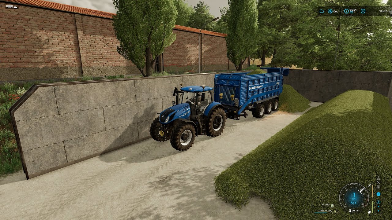 FS 22 Hills of Tuscany * Episode 2 * Chaffing Corn for Silage w/ Pottinger Mex 5 (Time-Lapse)