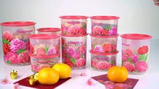 Blooming Peonies One Touch Set | Tupperware Brands Malaysia