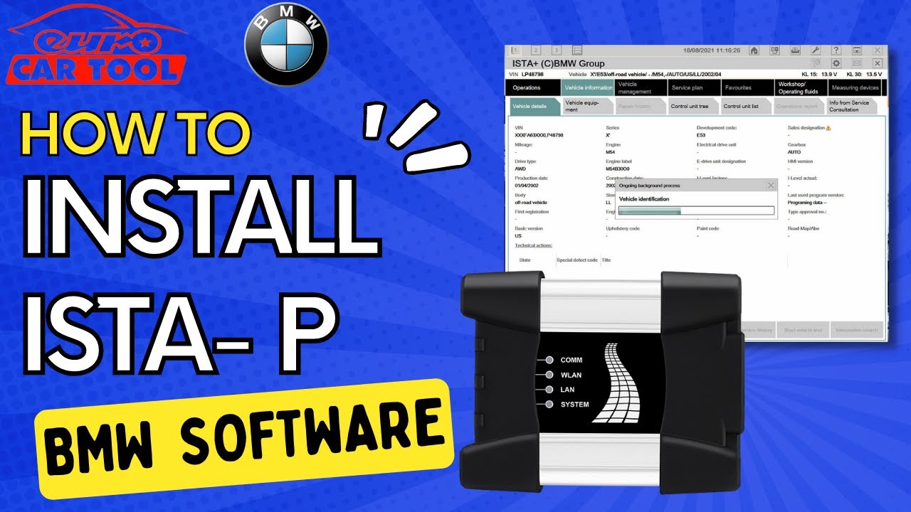 How to install BMW ISTA P software YouTube