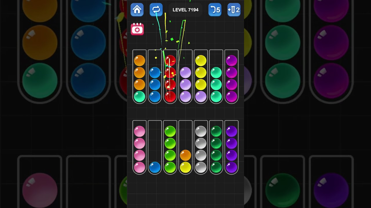 puzzle56 パズル Ball Sort Puzzle by Guru Game: Levels 7191, 7192, 7193, 7194, 7195