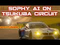 Sophy AI Race On Tsukuba Circuit #gt7 #granturismo #granturismo7 #simgt