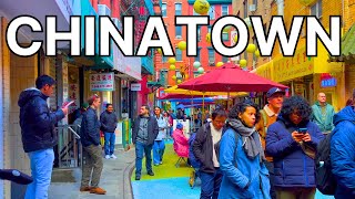 4K | 🌸NEW YORK CITY Walking Tour - 🌸Spring Walk Chinatown Lower Manhattan