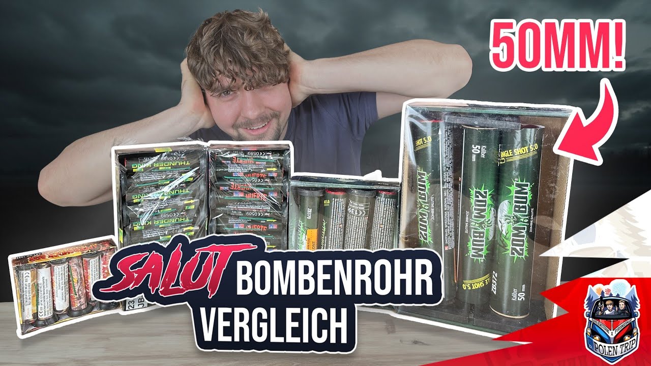 WIR VERGLEICHEN SALUT 🧨 BOMBENROHRE IN POLEN 🔥