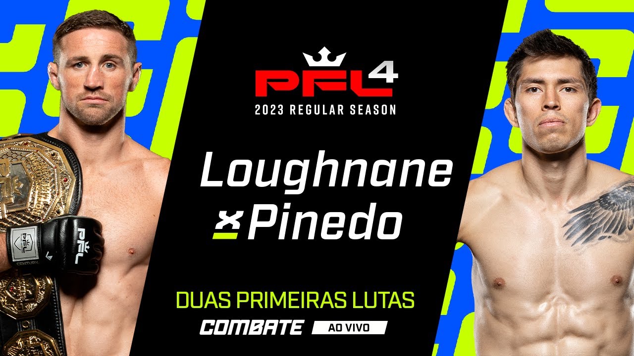 AO VIVO | PFL 2023 – REGULAR SEASON #4 | DUAS PRIMEIRAS LUTAS | combate.globo