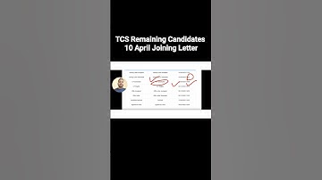 TCS Remaining Candidates 10 April Joining Letter | May TCS joining | TCS Onboarding | ILP Scheduled