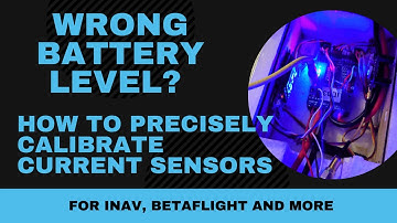 Current Sensor Calibration in INAV Betaflight and more