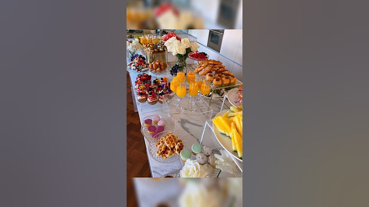 Brunch Party Food Station#shorts