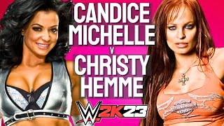  Candice Michelle v Christy Hemme - Submission Match 