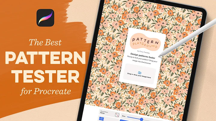 Testing Patterns in Procreate: Make Seamless Patterns in HALF THE TIME 😱