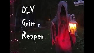 DIY 7ft Grim Reaper Halloween Prop