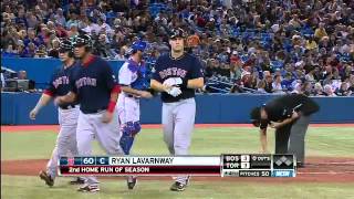 2012/09/14 Lavarnway's three-run shot