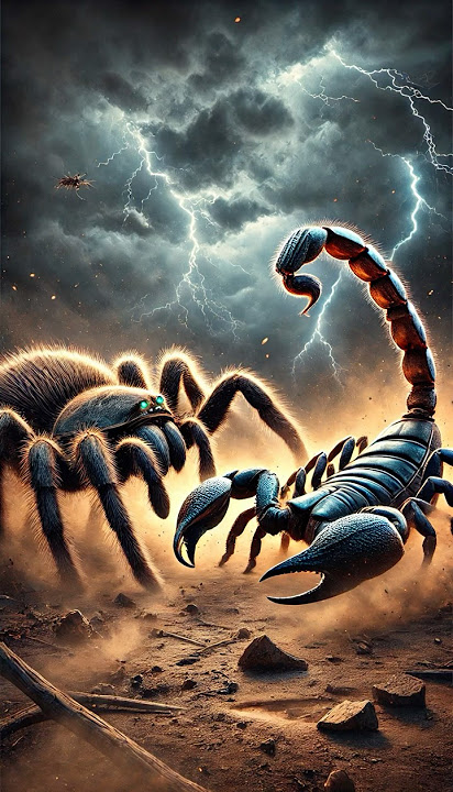 Giant Tarantula vs. Giant Scorpion