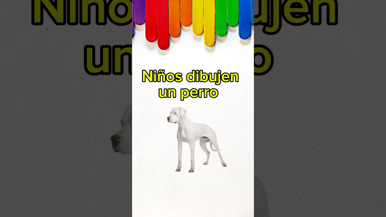 Cuando te pedían que dibujes un perro en clases 🐶😂