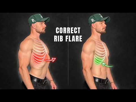 How to Fix Your Rib Flare at Home (fascia release and breathing mechanics)
