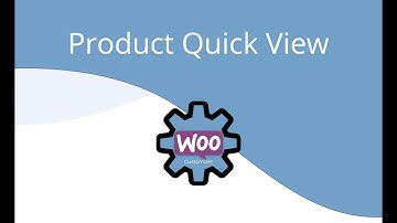 Changed to StoreCustomizer - Product Quick View