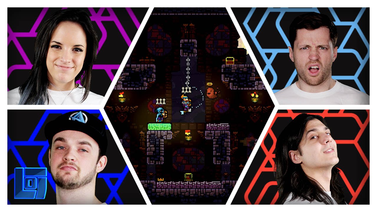 Towerfall Ascension: 2v2 w/ Spencerfc, Ali A, Mantrousee and AshleyMariee | Legends of Gaming