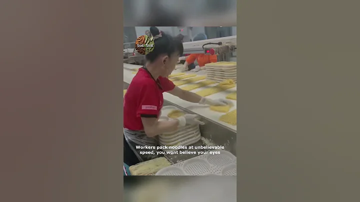 Instant Noodle Packaging SPEED RUN! 🍜