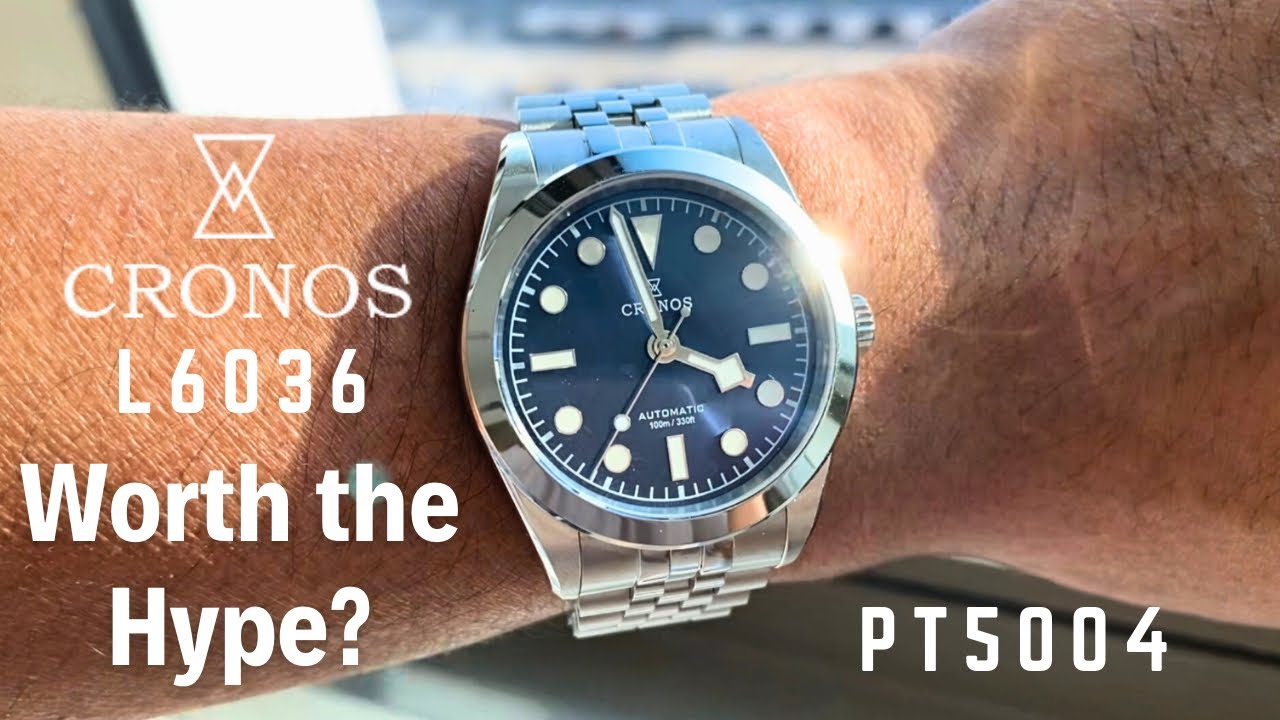 Cronos L6036 - Black Bay 36 Homage - Бюджетные часы, которые меня удивили!