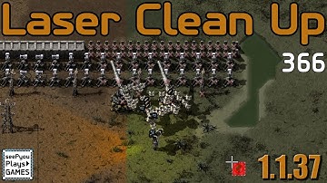 Laser Clean Up - Factorio - Discover and Expand - seePyou plays - Ep366