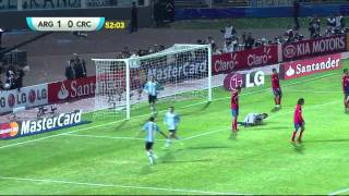 Goles - Argentina x Costa Rica