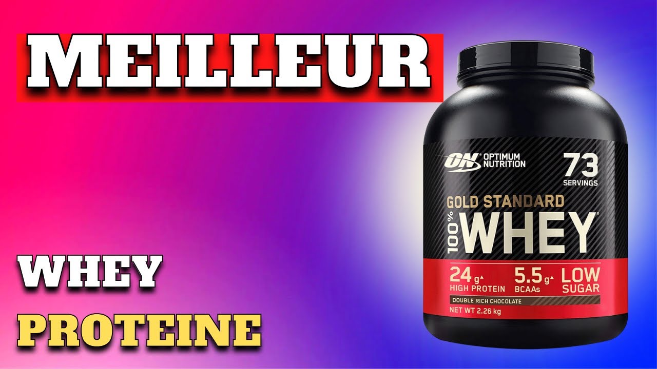 TOP 5 : Meilleure Whey pour Prise de Masse / Sèche 2024 - YouTube