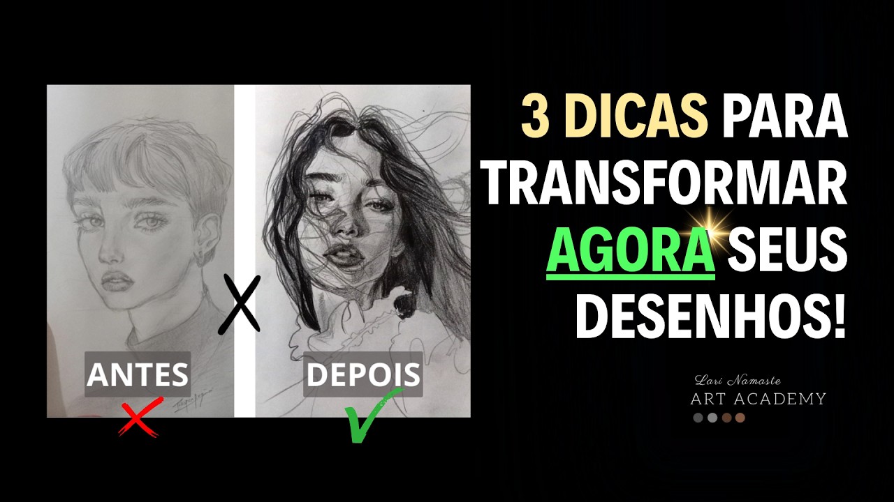 03 DICAS QUE IRÃO MUDAR AGORA SEUS DESENHOS