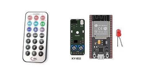 Allumer une LED à distance par la télécommande en utilisant le capteur infrarouge KY-032 et l