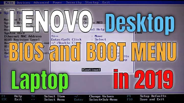 How To Enter Bios and Boot Menu On Lenovo Desktops and Laptops in 2019