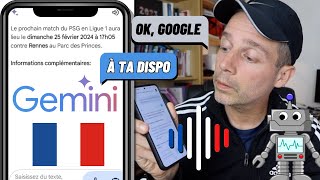 Gemini Utiliser Le Chatgpt De Google Avec Sa Voix En France