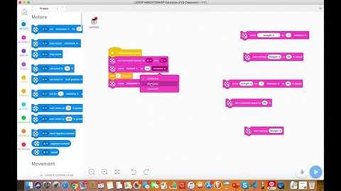 Ev3 Program to Move Forward and Backward