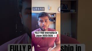 FULLY FREE Internship in Japan