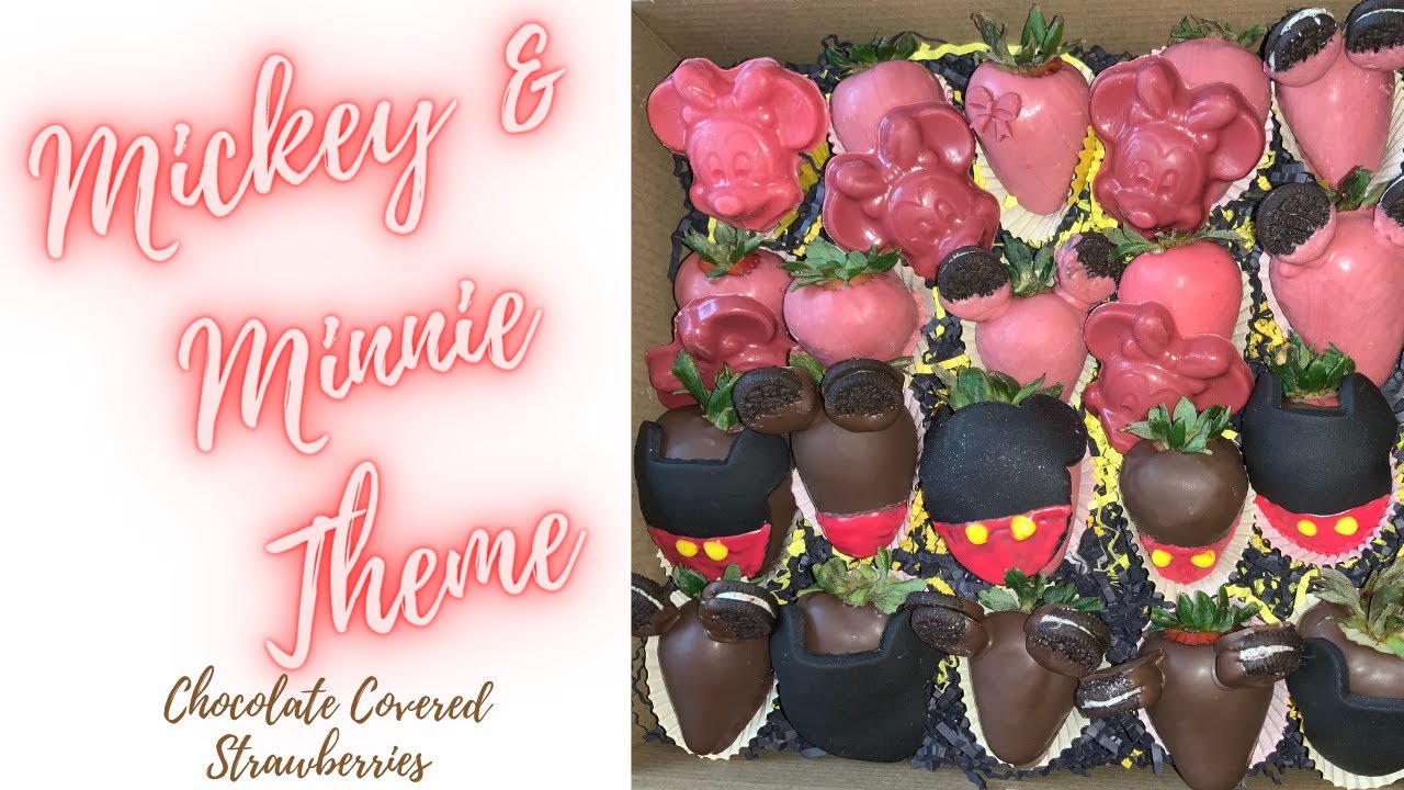 Mickey & Minnie Mouse Strawberries | 