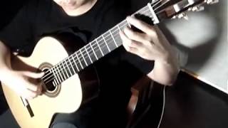Kiki's Delivery Service 魔女の宅急便: 海の見える街 on solo guitar by Da Vynci chords