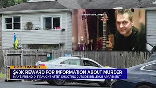 Victim's friend distraught after shooting outside Bellevue apartment