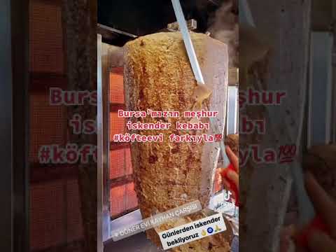 Bursa kebabı iskender kebap İskender döner