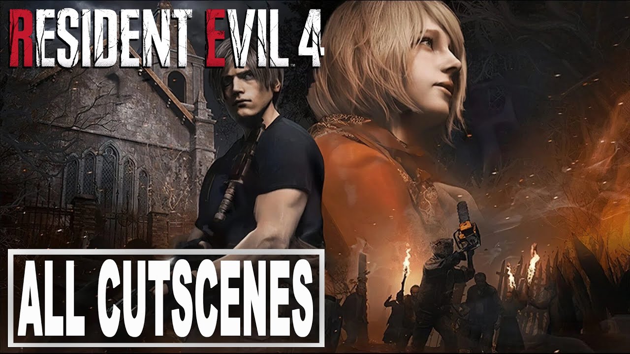 [RESIDENT EVIL 4 REMAKE] - ALL CUTSCENES - MOVIE - YouTube