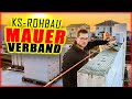 Haus mauern  mauerwerksverband details im obergeschoss  ks rohbau 06  home build solution