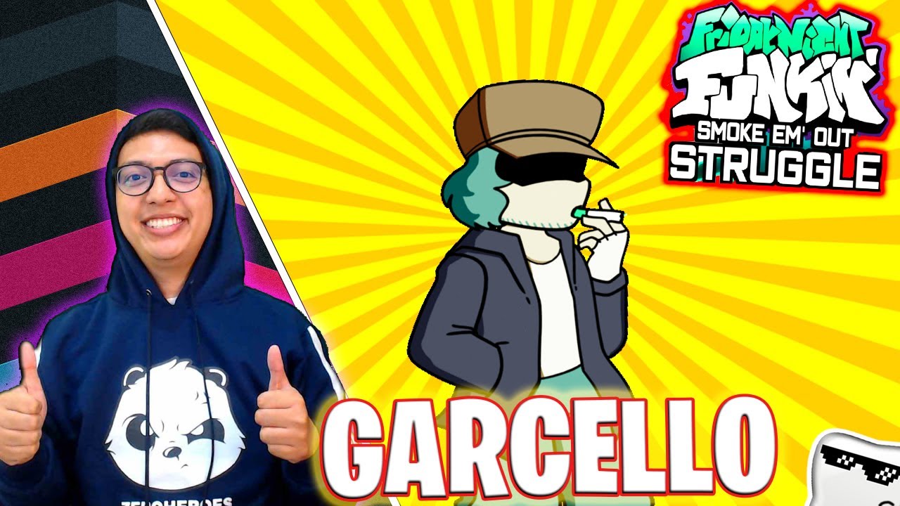 Wah Ketemu babang Garcello - Smoke 'Em Out Struggle - Friday Night Funkin Indonesia