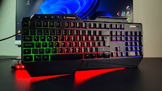 MEMBRANE SWİTCH OYUNCU KLAVYESİ ALDIM - RAMPAGE KB-R22 LETHO screenshot 4