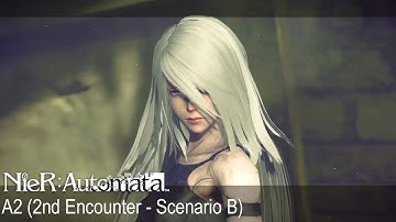 NieR: Automata | 9S Walkthrough | Part 27: Boss #15: A2 (2nd Encounter - Scenario B)